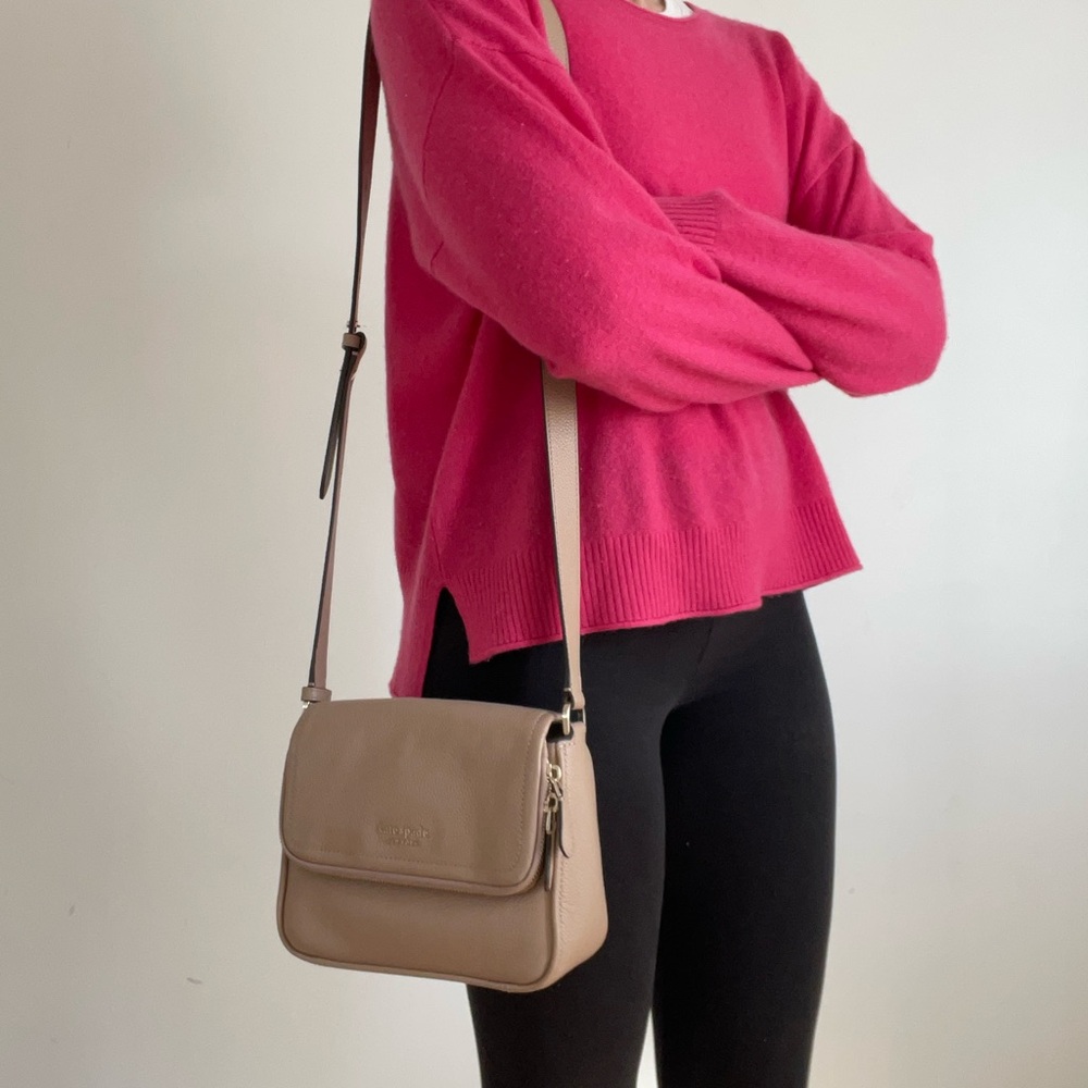 Leather Kate spade bag
